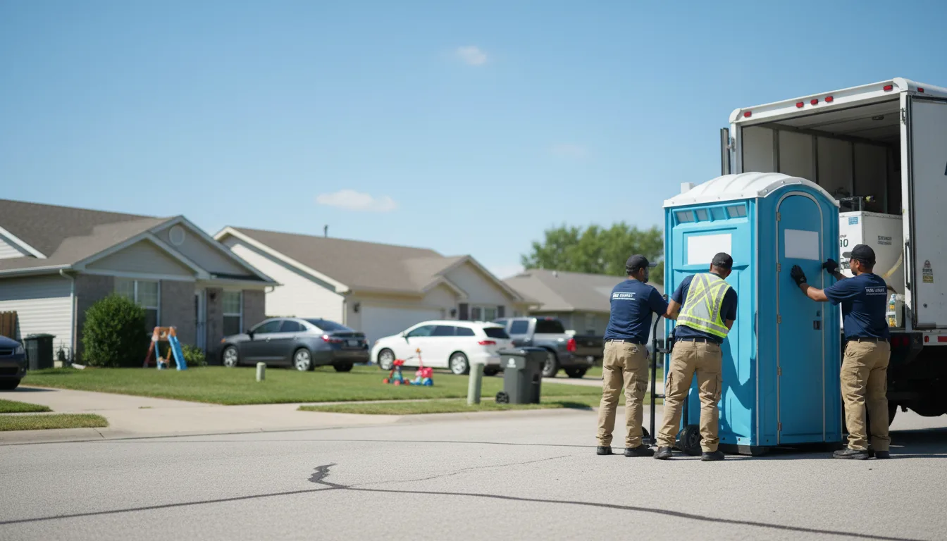 Standard Porta Potty Rentals in Vandalia, OH near me